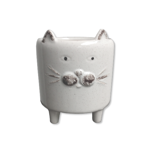 Cute Kitty Pot